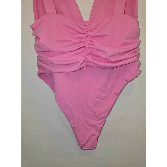 RIOI Swim Pink Bubble Gum One-Piece Size M Preloved - Picture 5 of 7